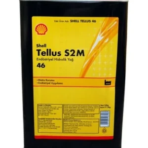 Shell Tellus S2 M 46 Yüksek Performanslı Endüstriyel Hidrolik Yağ 16 Litre