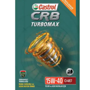 Castrol CRB Turbomax 15W-40 CI-4/E7 Dizel Motor Yağı – 18 Litre
